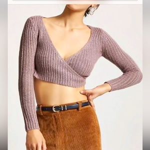 Forever 21 cropped ribbed top